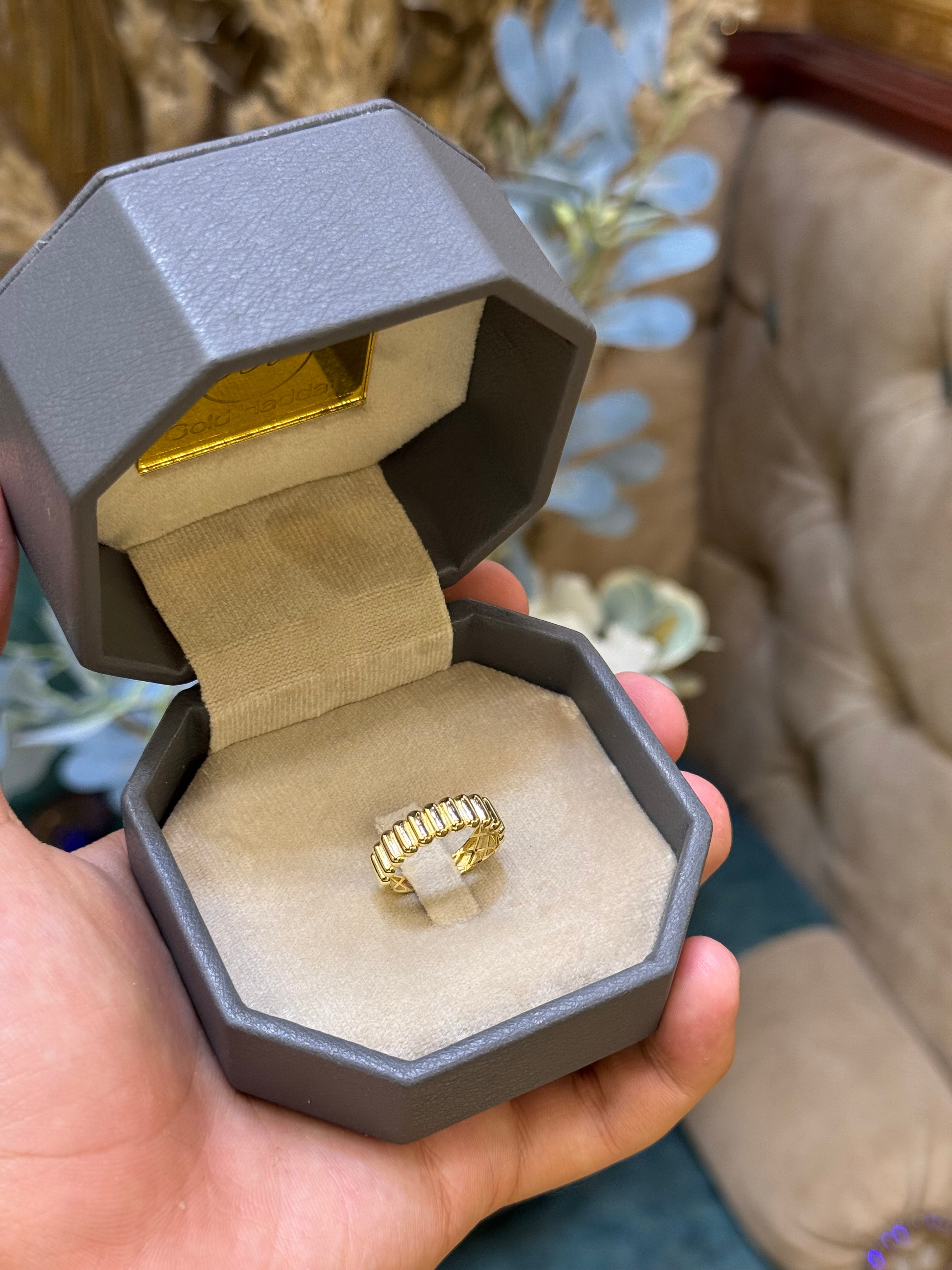 BAGUE EN OR 18k