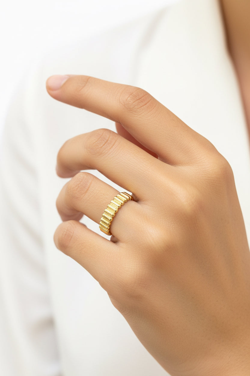 BAGUE EN OR 18k